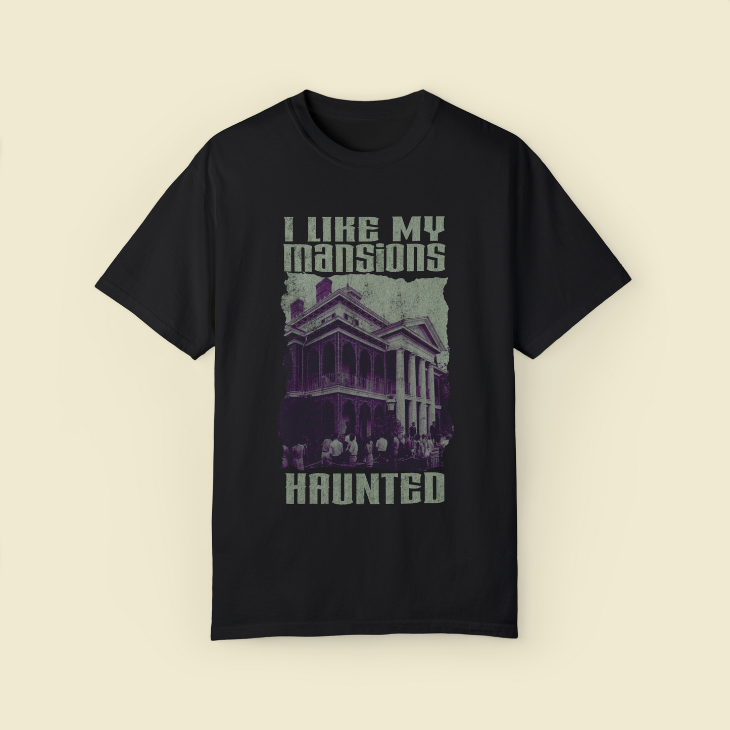 *DL* I Like My Mansions Haunted Comfort Colors Tee by The Quirky Mouse, theme park inspired t shirts