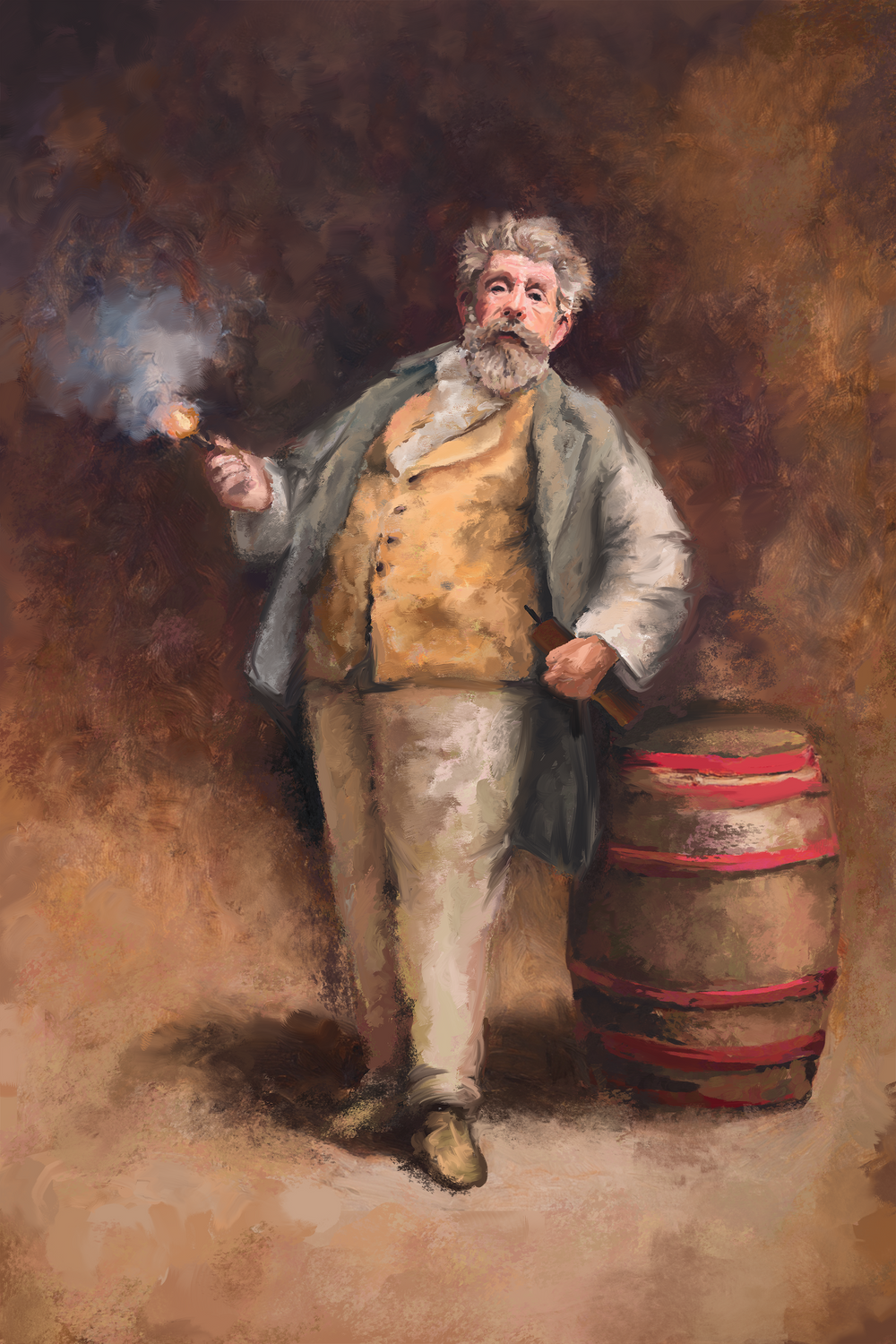 Limited Edition Dynamo - 11x14 Signed Framed Art