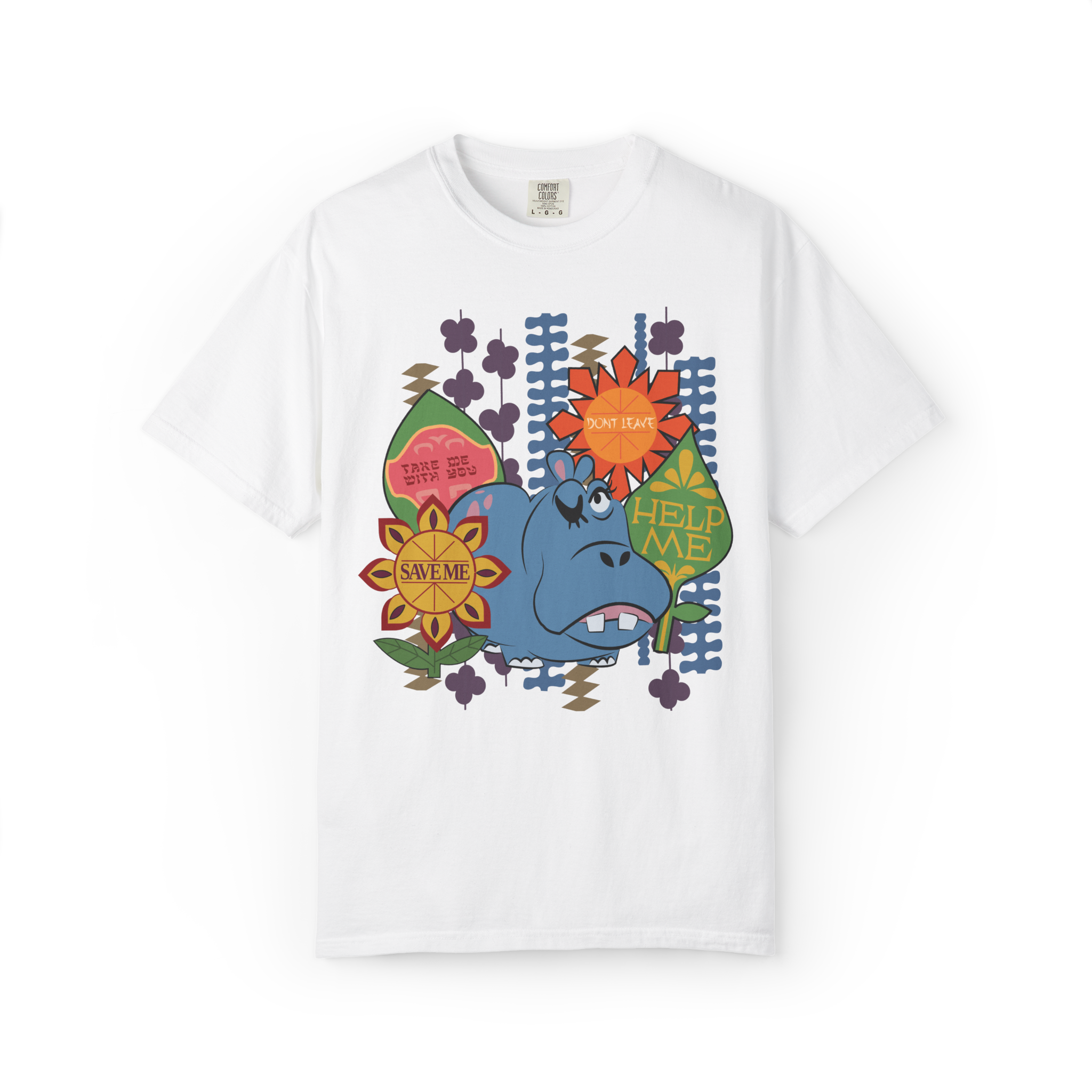Hippo It's a Small World Tee | Subtle Disney Shirts for Adults