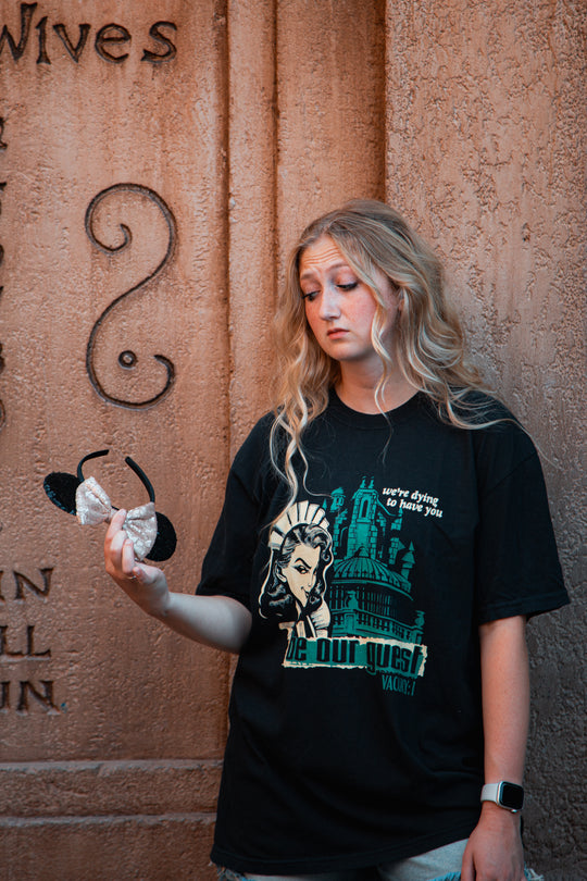 Haunted Mansion Be Our Guest Mashup Tee