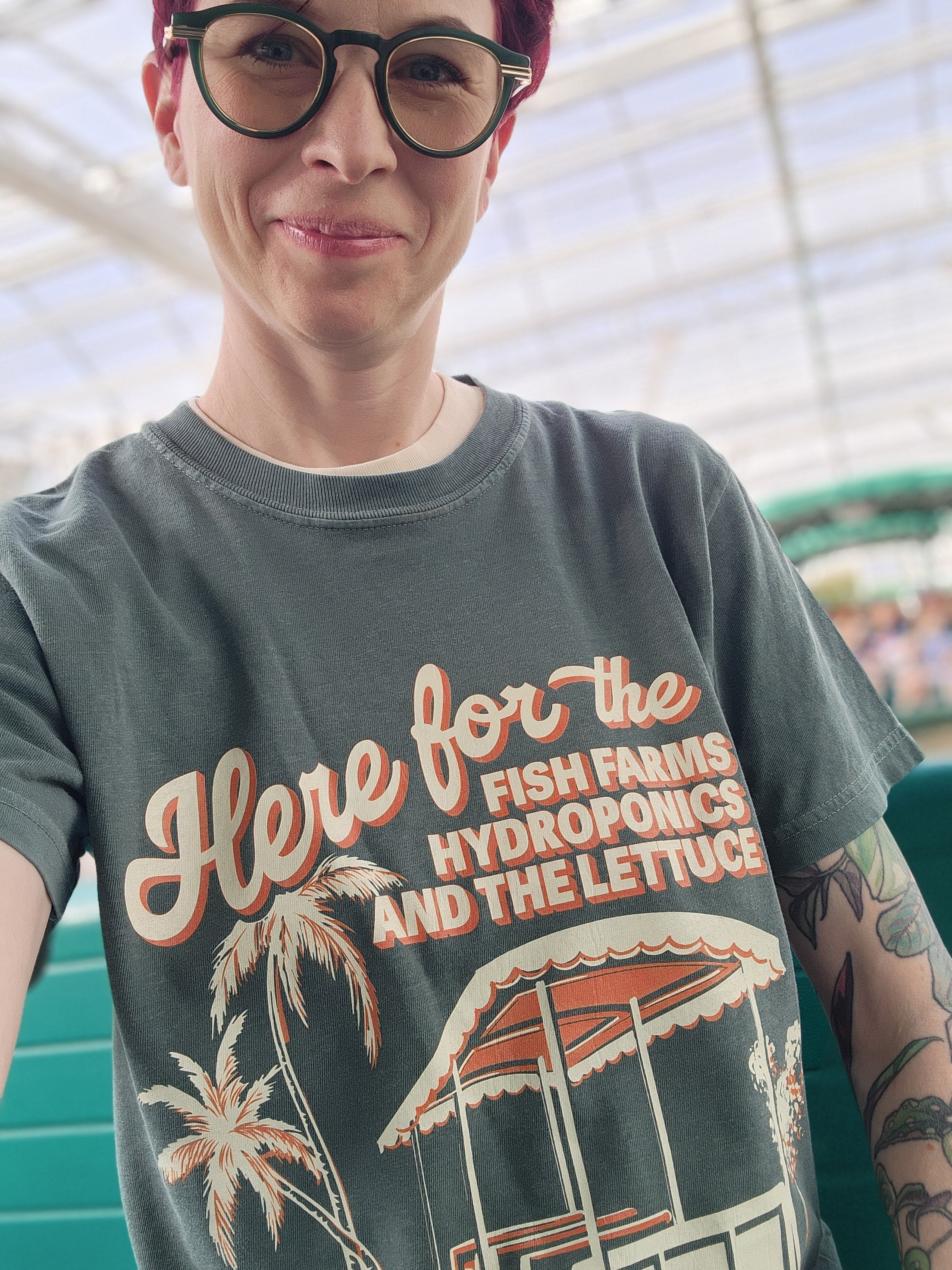 Living with the Land Hydroponics Tee