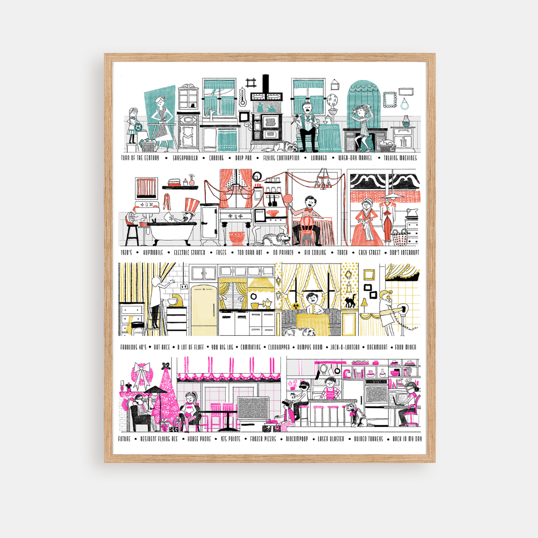 Carousel of Progress Fine Art Print - Poster Full Size Print