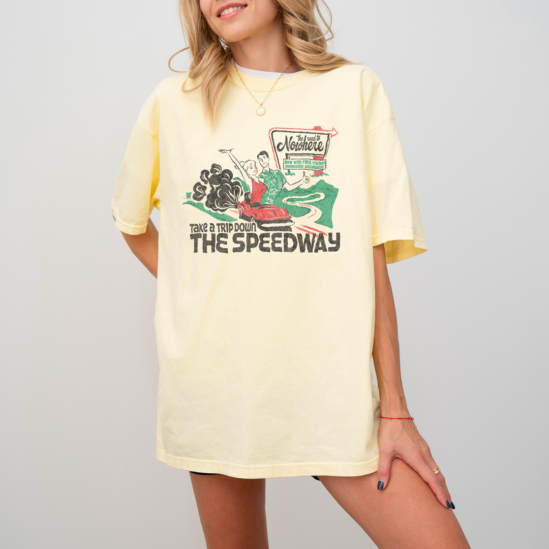 Road To Nowhere Comfort Colors Tee