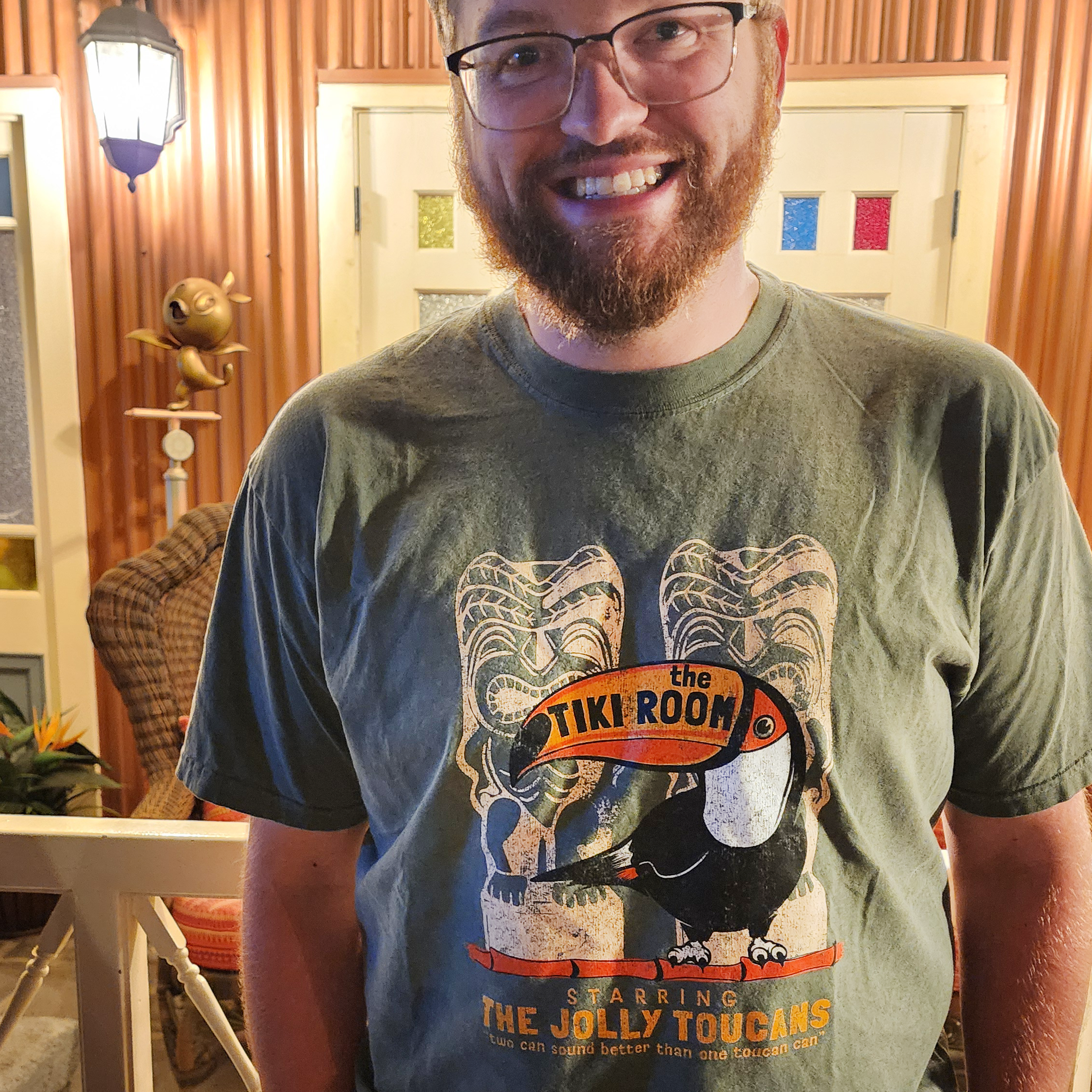 Tiki Room Comfort Colors Tee The Quirky Mouse LLC