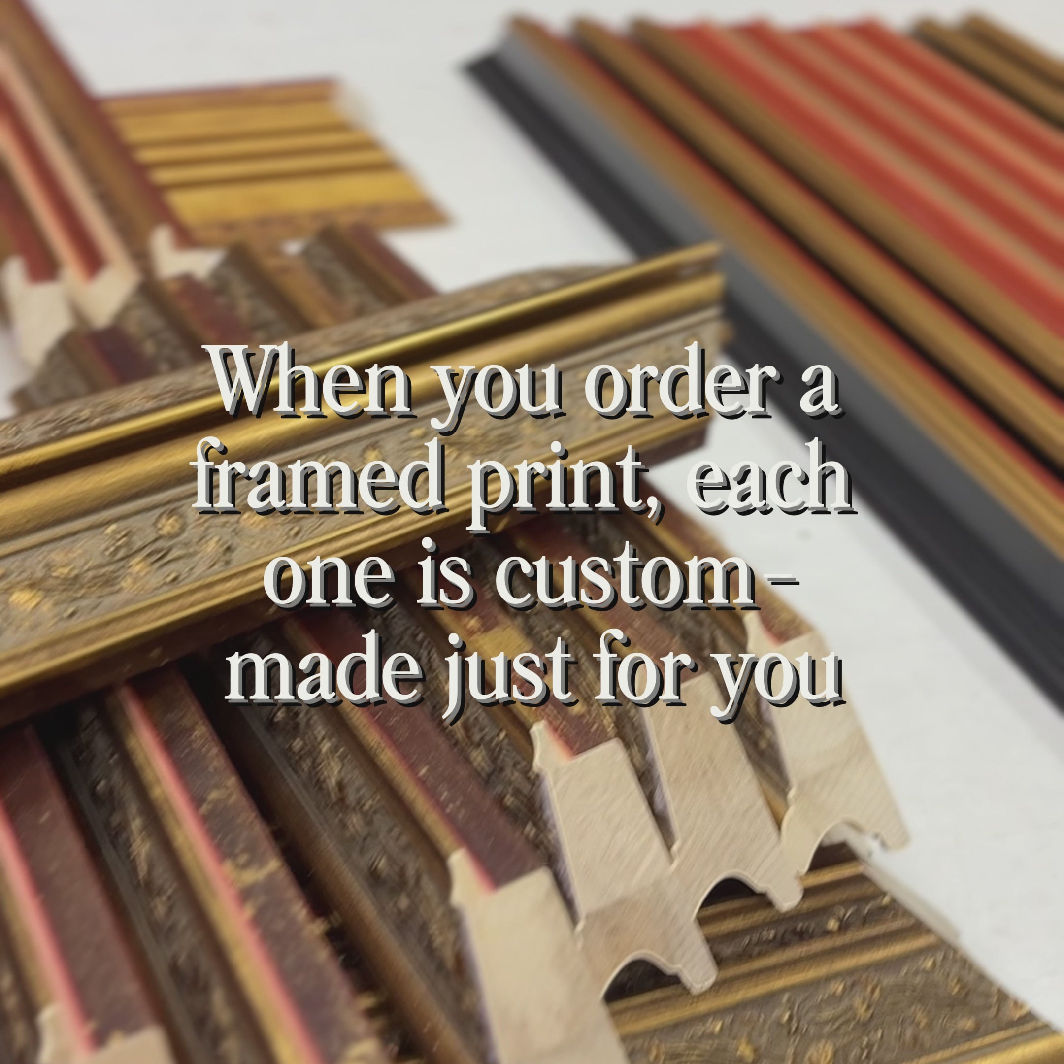 Add-On Custom Frame Option