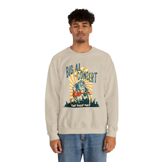 Big Al in Concert Sweatshirt - The Quirky Mouse