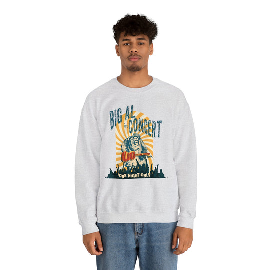 Big Al in Concert Sweatshirt - The Quirky Mouse