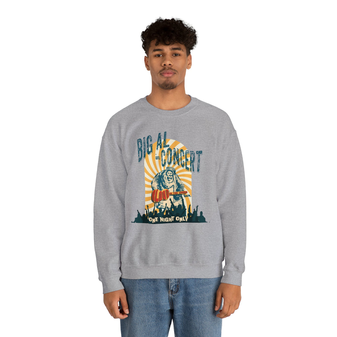 Big Al in Concert Sweatshirt - The Quirky Mouse