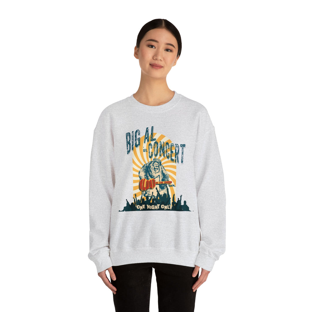 Big Al in Concert Sweatshirt - The Quirky Mouse