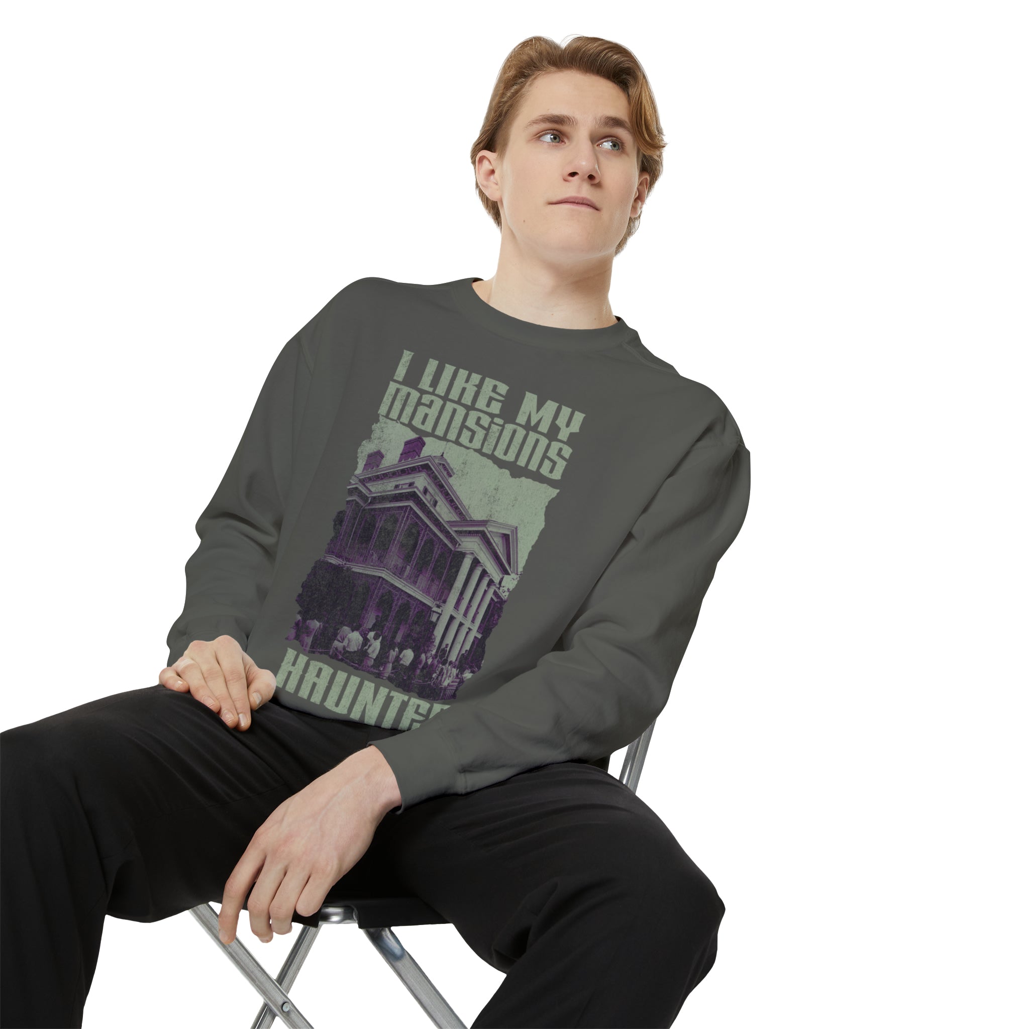 Comfort Colors *DL* HM Sweatshirt - The Quirky Mouse