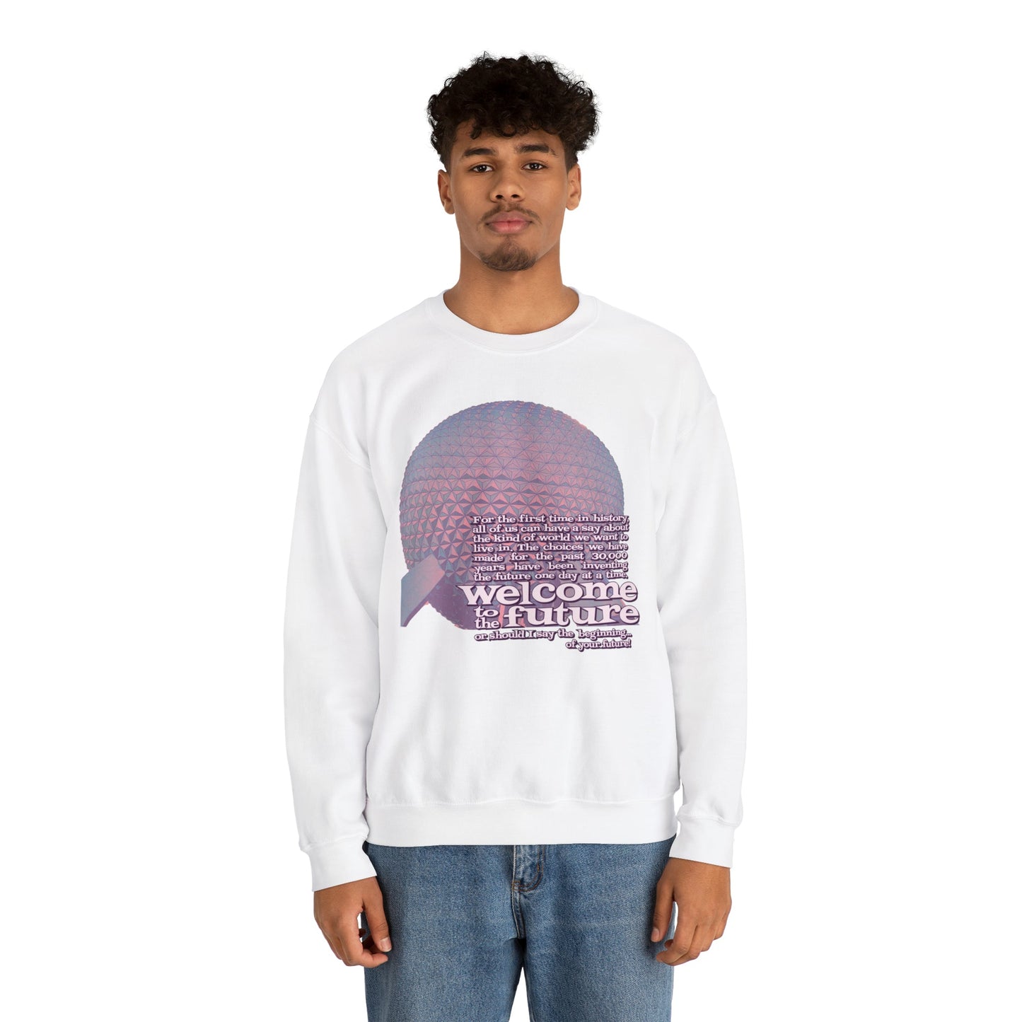 Epcot Ball Sweatshirt - The Quirky Mouse