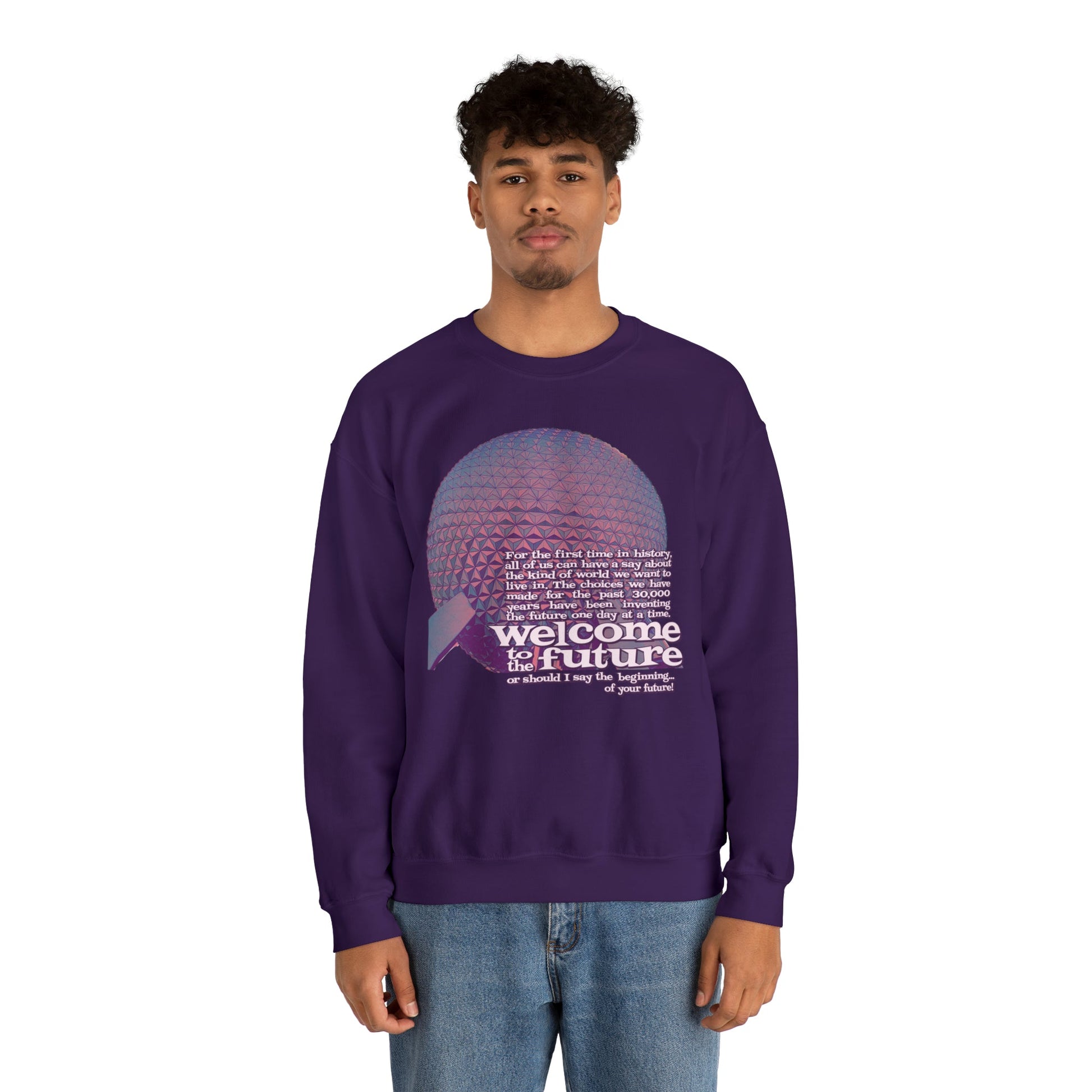 Epcot Ball Sweatshirt - The Quirky Mouse