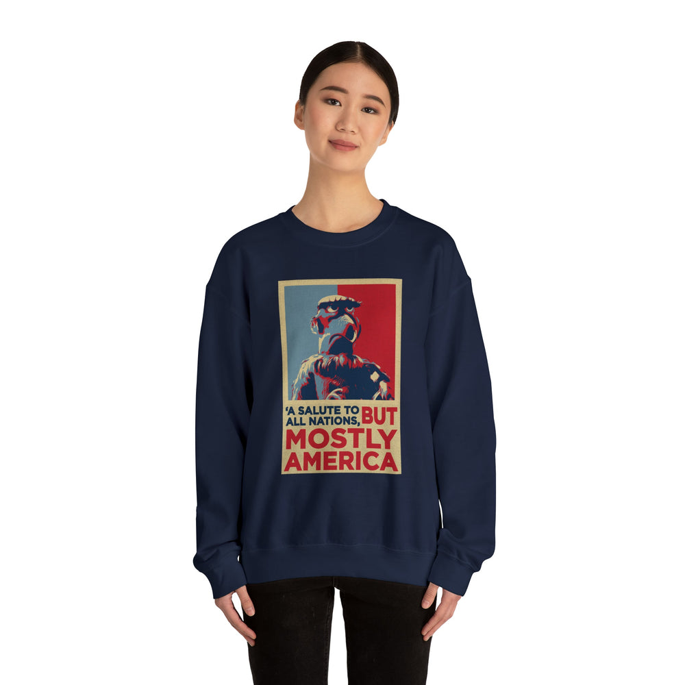 MuppetVision 3D Sam Eagle Crewneck Sweatshirt - The Quirky Mouse