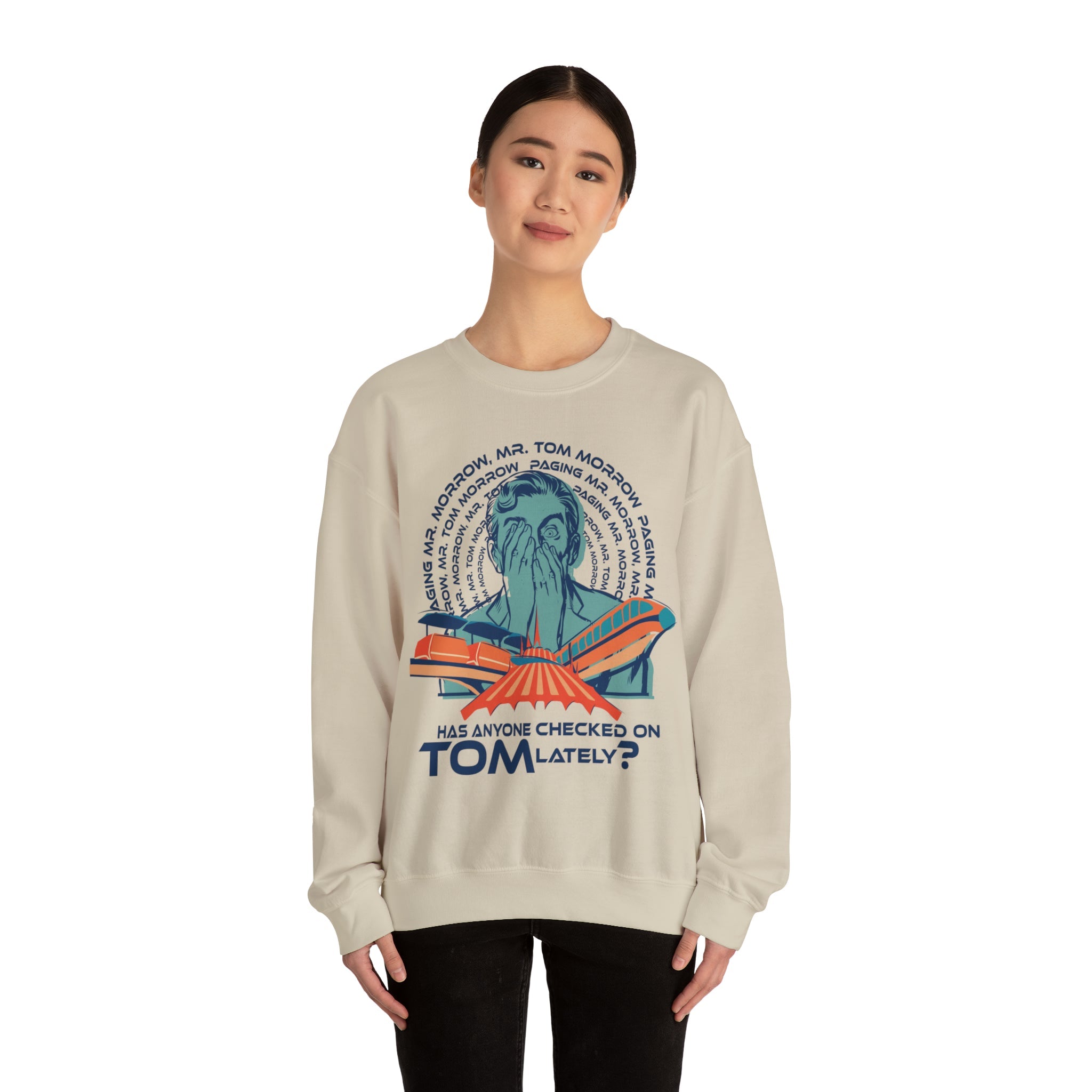 Peoplemover Tom Morrow Sweatshirt - The Quirky Mouse