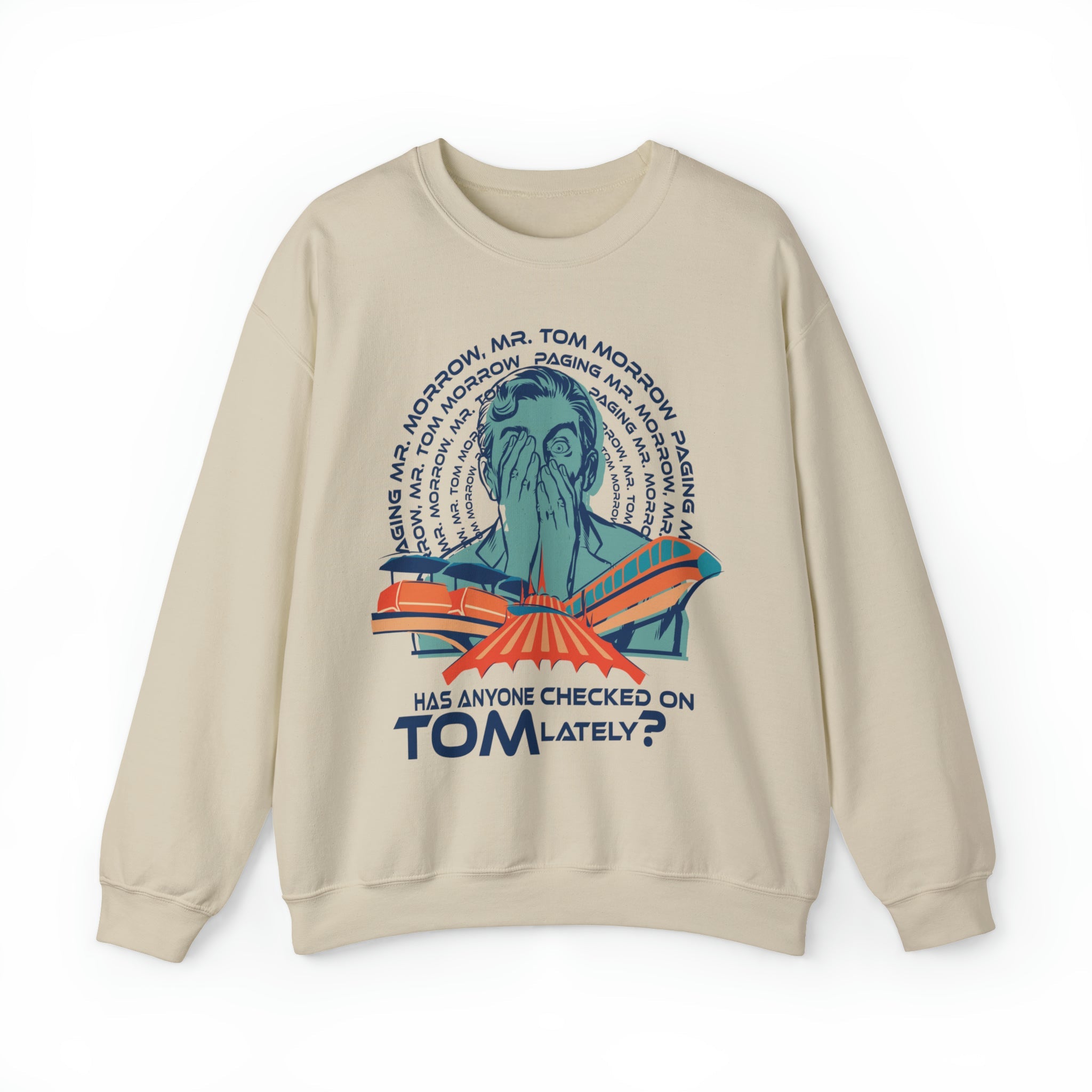Peoplemover Tom Morrow Sweatshirt - The Quirky Mouse