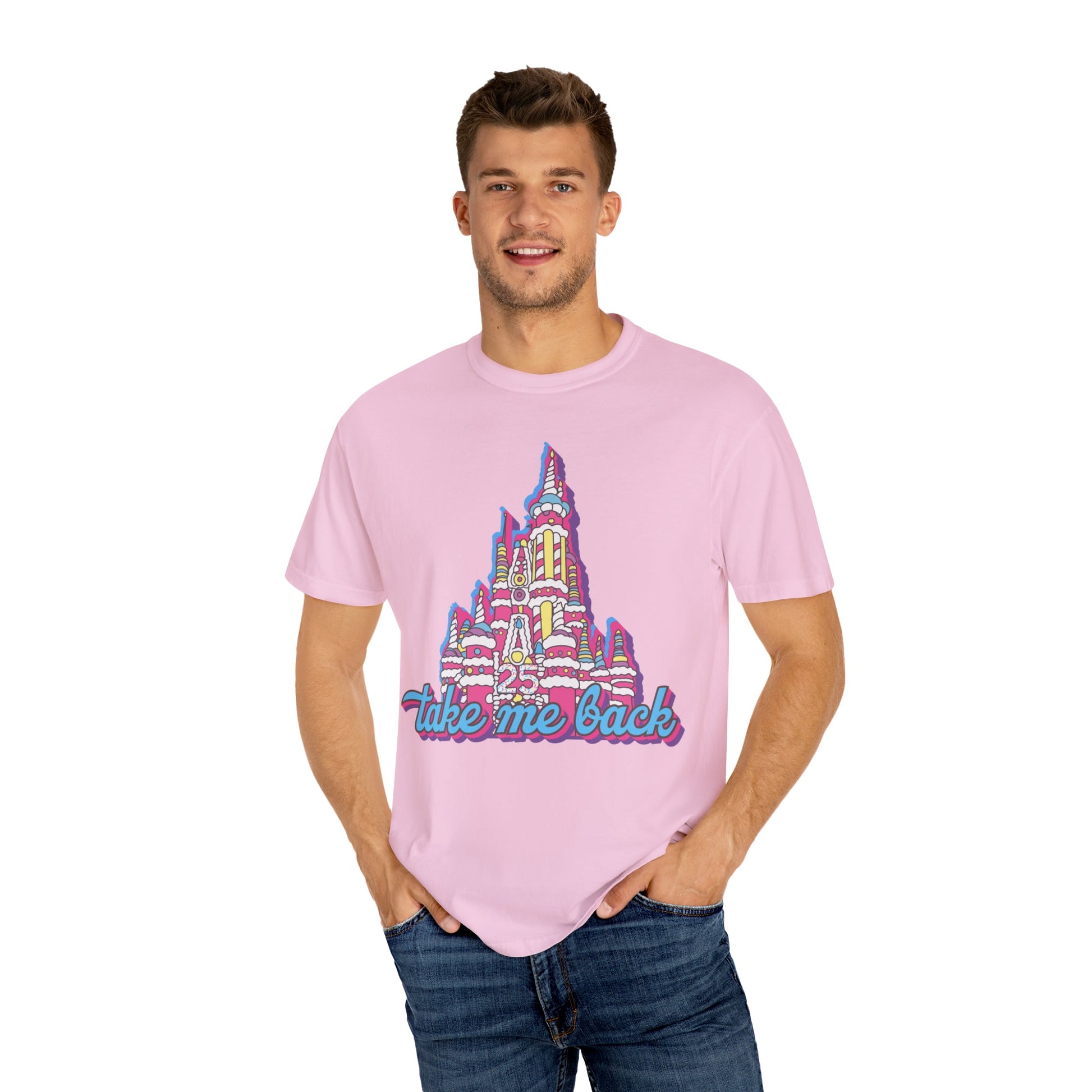 Take Me Back to the 90s Cake Castle Comfort Colors Tee - The Quirky Mouse