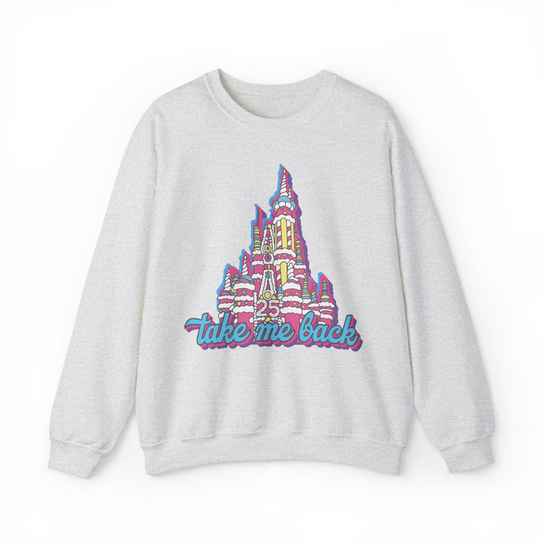 Take Me Back to the 90s Cake Castle Sweatshirt by The Quirky Mouse, LLC, subtle Disney Inspired Shirts