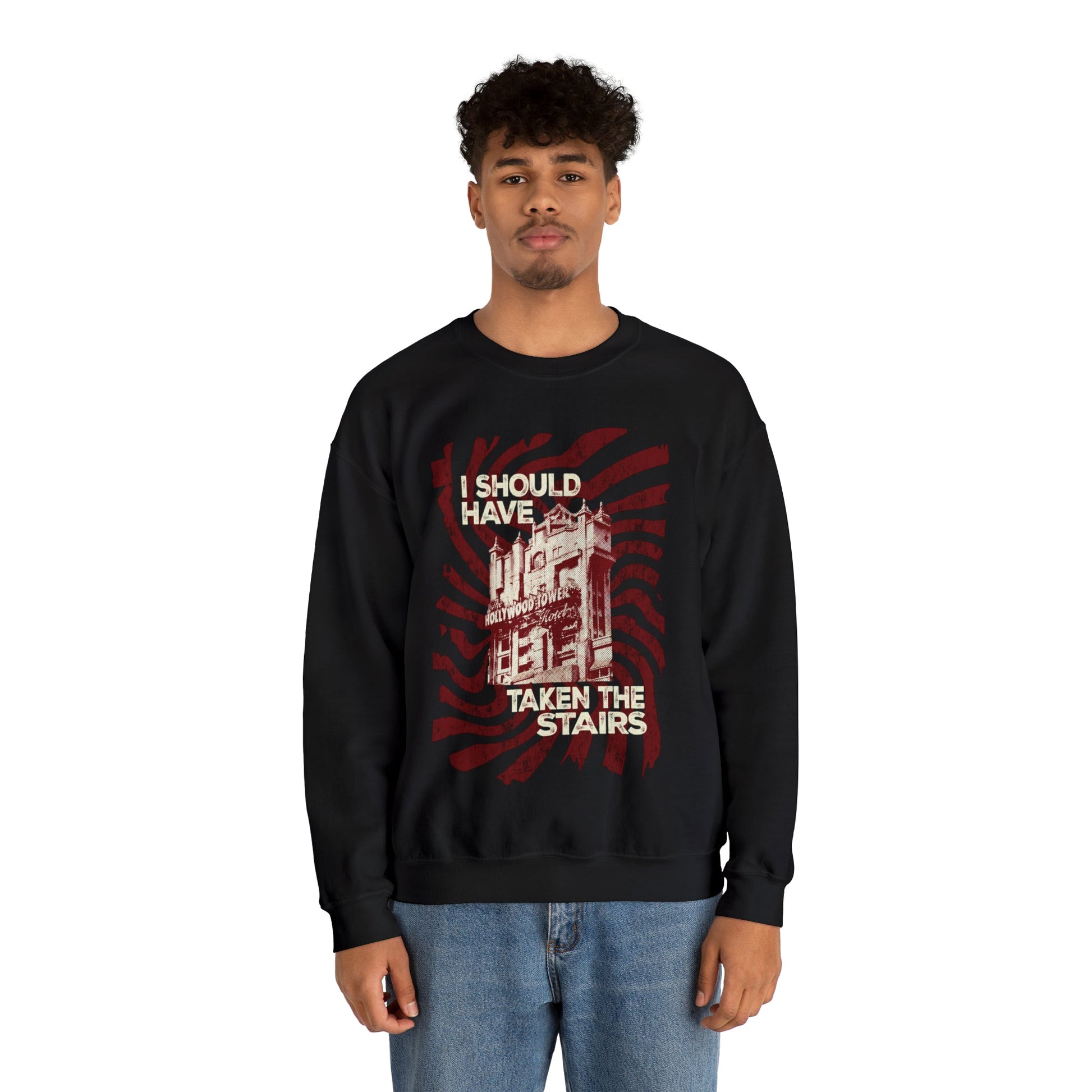 Tower of Terror - Should Have Taken the Stairs Sweatshirt - The Quirky Mouse