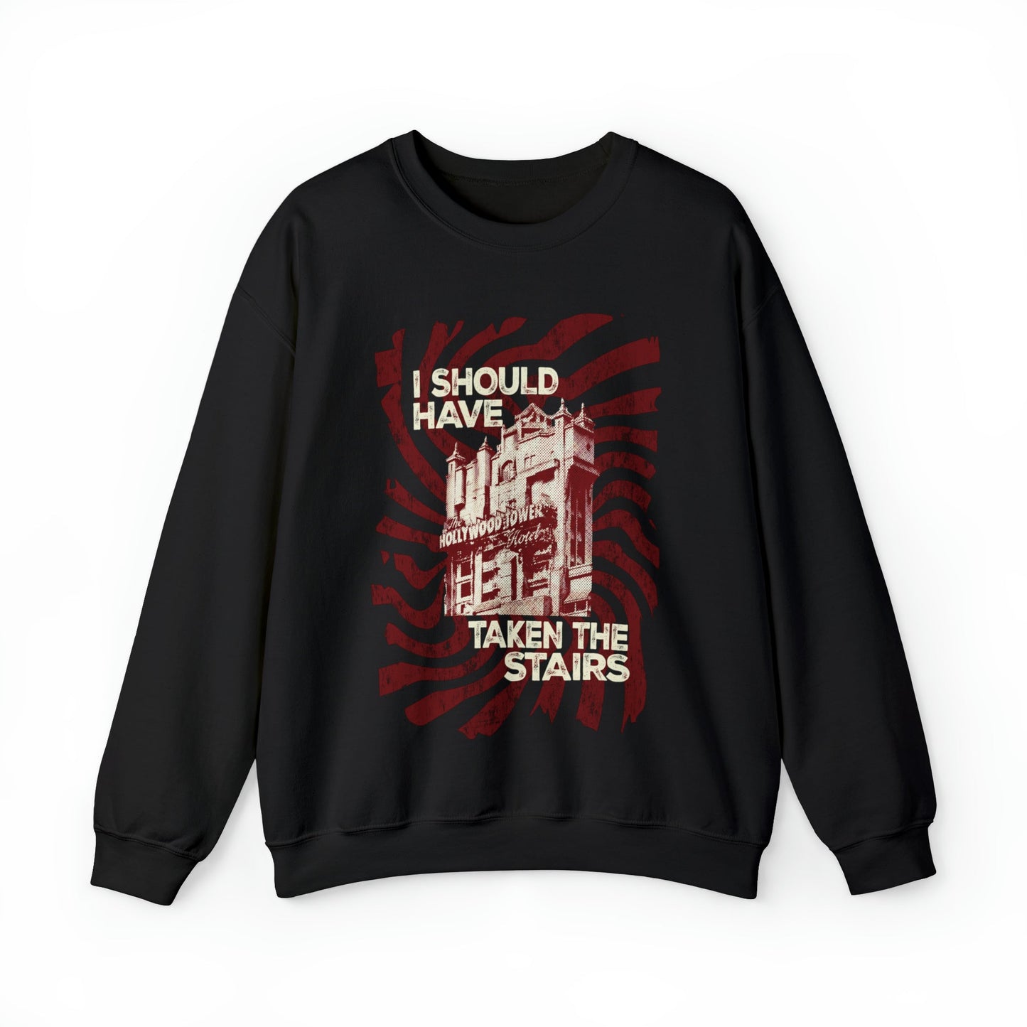 Should Have Taken the Stairs Sweatshirt by The Quirky Mouse, LLC, subtle Disney Inspired Shirts