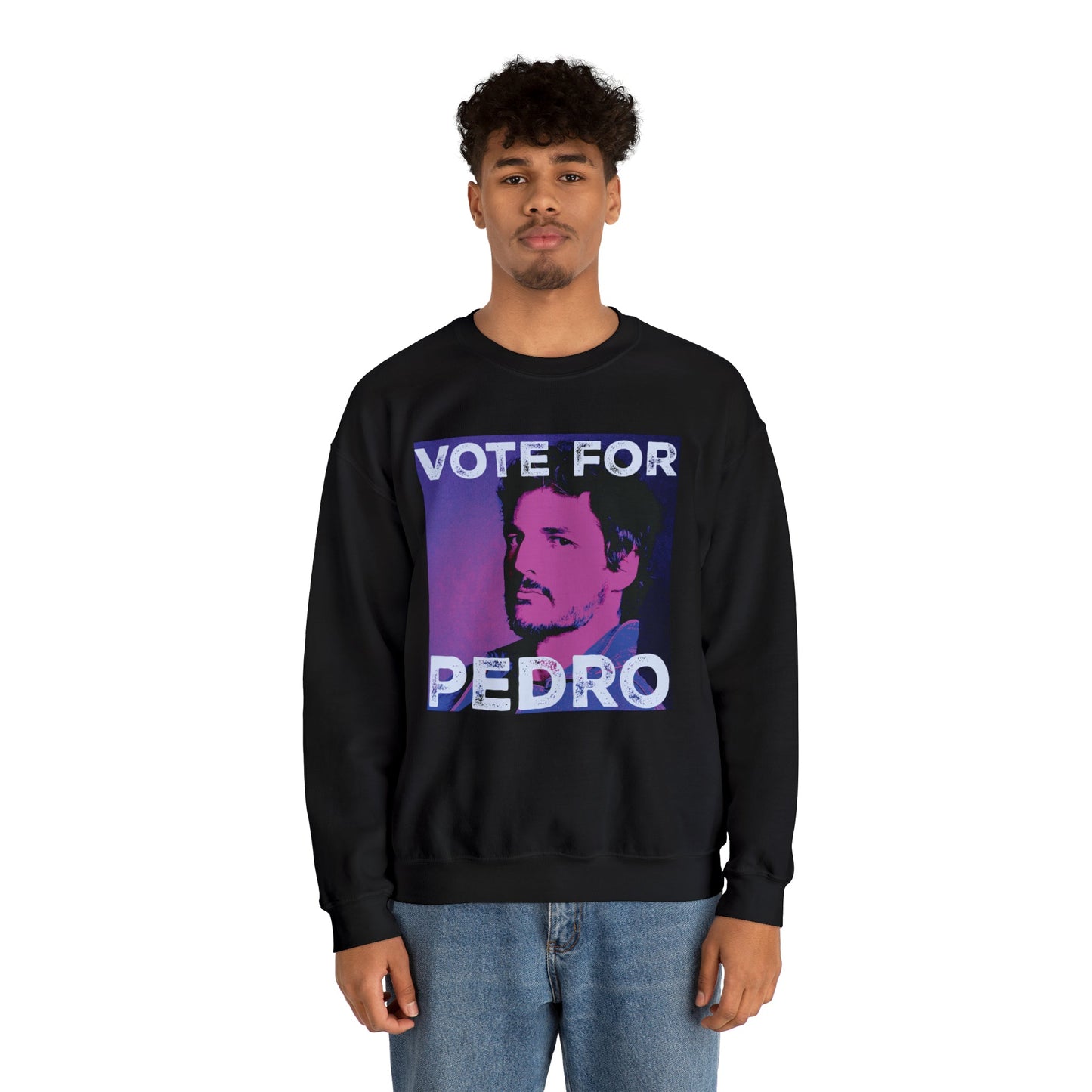 Vote for Pedro (Pascal) Crewneck Sweatshirt - The Quirky Mouse