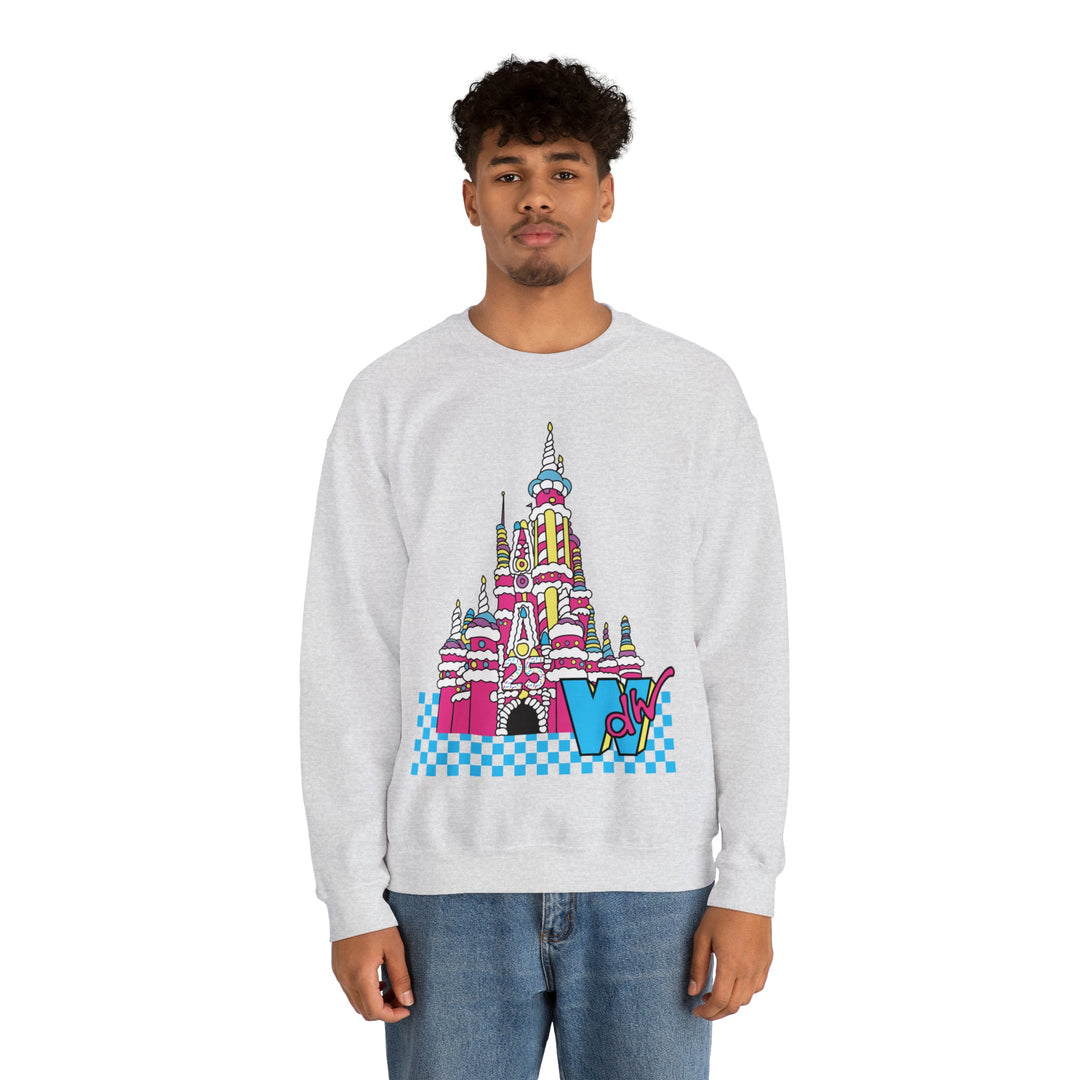 WDW MTV Cake Castle Sweatshirt - The Quirky Mouse