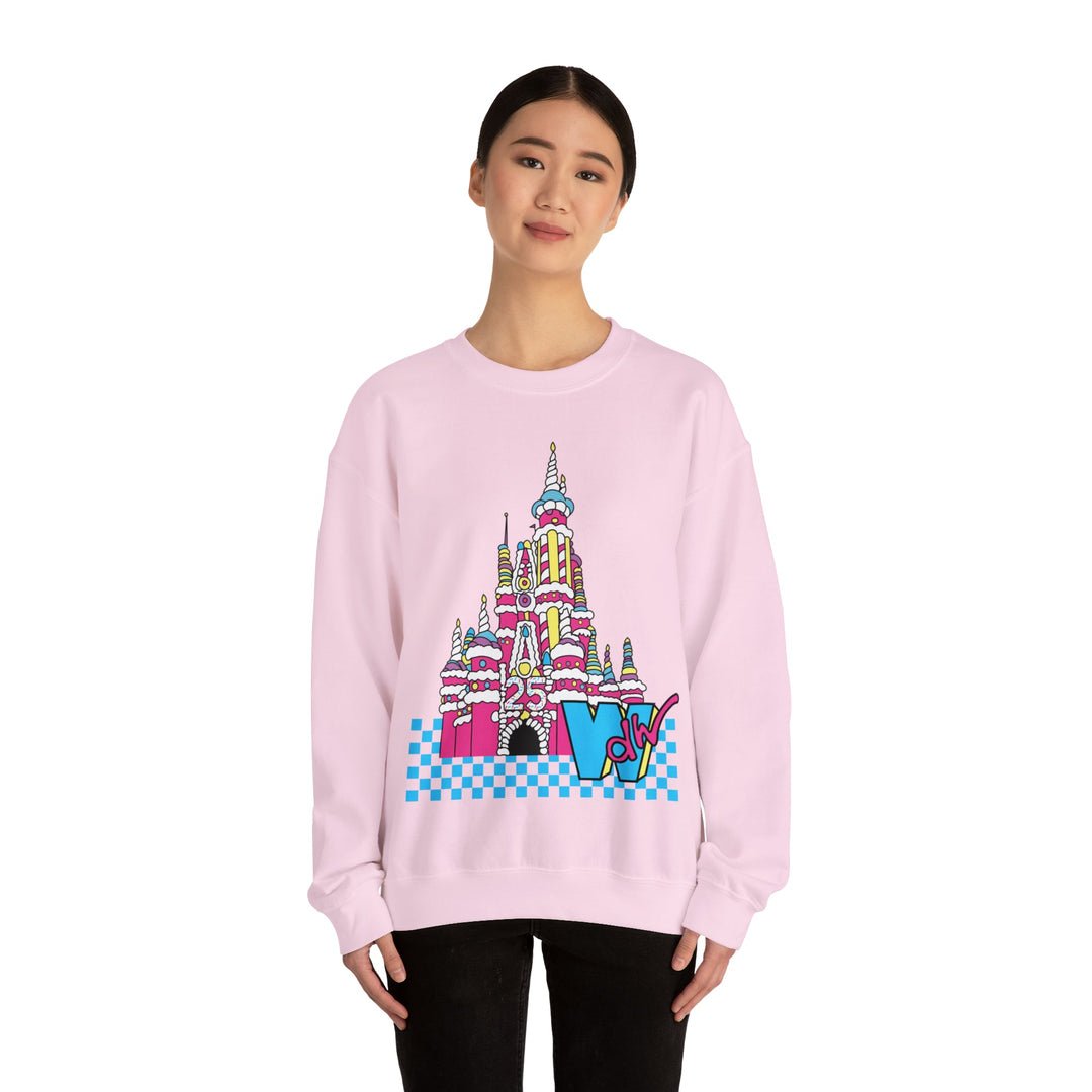 WDW MTV Cake Castle Sweatshirt - The Quirky Mouse